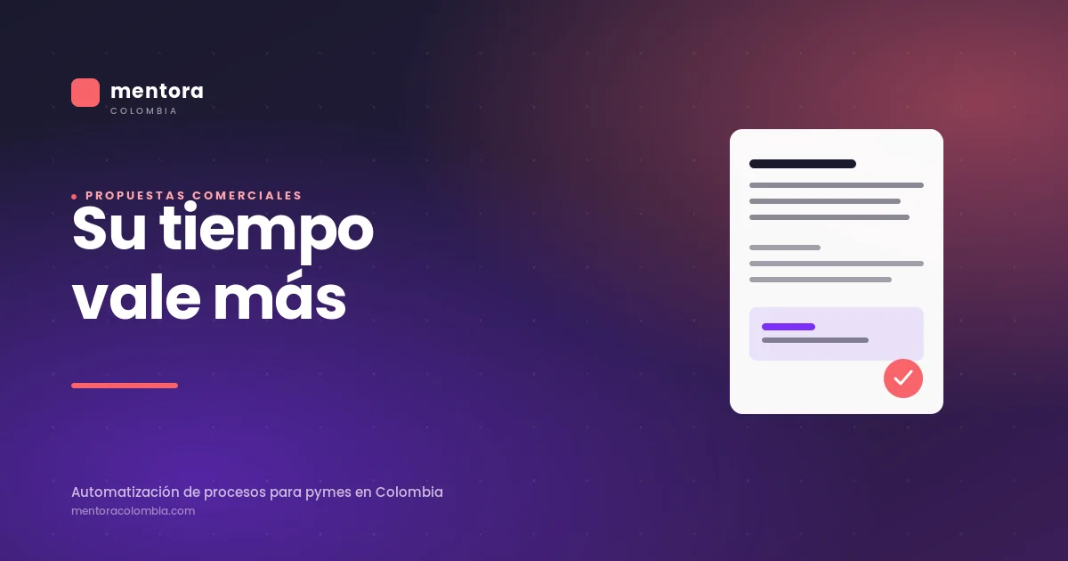 Lo que le cuesta a su pyme cada propuesta comercial hecha a mano